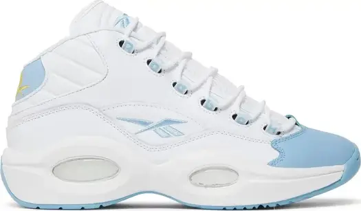 Кроссовки question mid 'on to the next' Reebok, белый