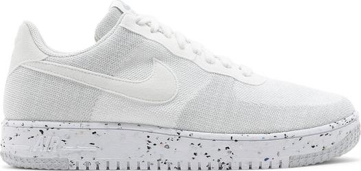 Кроссовки Nike Air Force 1 Crater Flyknit 'White Wolf Grey', белый