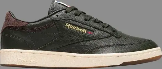 Кроссовки bodega x club c 85 'range green' Reebok, зеленый