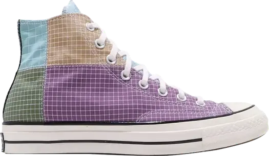 Кроссовки Converse Chuck 70 Hi Quad Ripstop Multi-Color, разноцветный