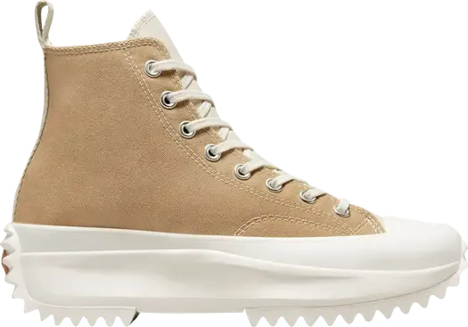 Кроссовки Converse Run Star Hike Platform Tri-Panel High Color Block - Hemp, коричневый