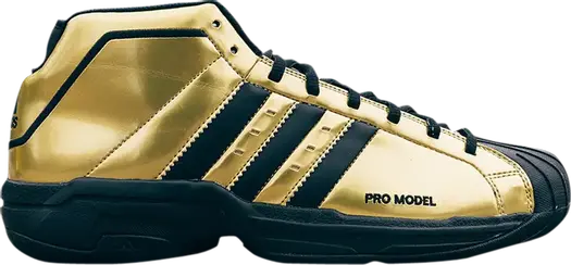 Кроссовки Adidas Pro Model 2G 'Gold Metallic', золотой