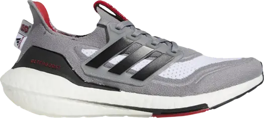 Кроссовки Adidas UltraBoost 21 'NCAA Pack - North Carolina State', серый