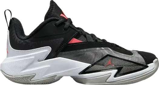Кроссовки Jordan One Take 3 GS Black Grey Fog, черный