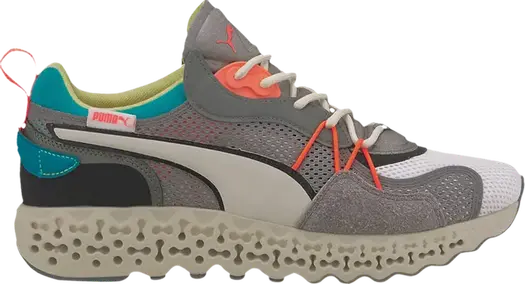 Кроссовки Puma Calibrate Restored White Viridian Green, белый
