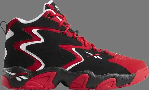Лимитированные кроссовки mobius og 'black red' Reebok, красный