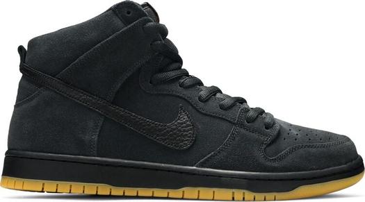 Кроссовки Nike Dunk High Pro ISO SB 'Orange Label - Dark Smoke Grey', черный