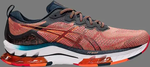 Кроссовки gel kinsei blast le 'shocking orange' Asics, апельсин