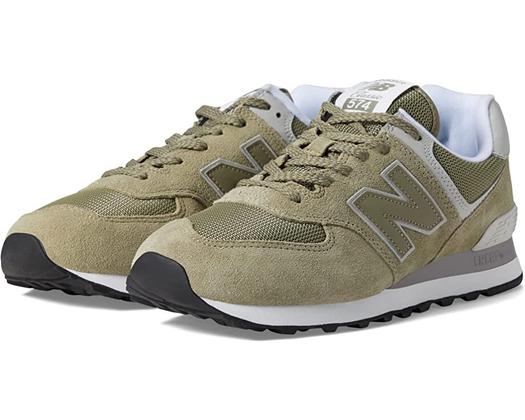Кроссовки New Balance Classics U574v2, зеленый/белый