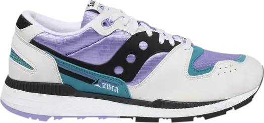 Кроссовки Saucony Azura White Violet, фиолетовый