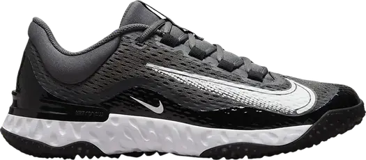 Кроссовки Nike Alpha Huarache Elite 4 TF 'Black White', черный