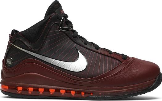 Кроссовки Nike Air Max LeBron 7 Retro QS 'Christmas' 2019, красный