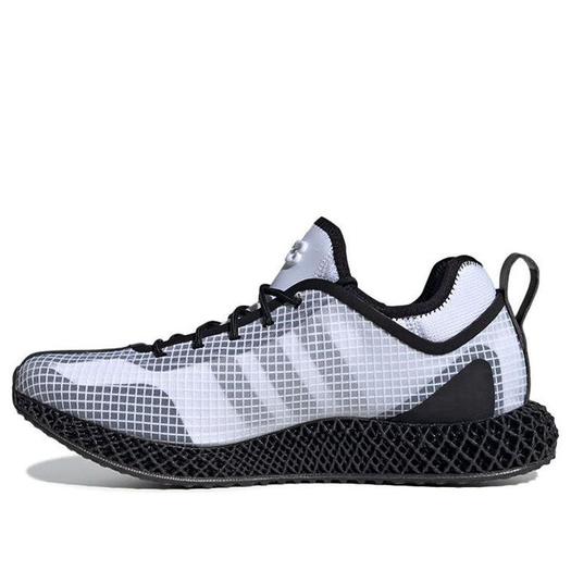 Кроссовки adidas Y-3 Runner 4D IO 'White Black', белый