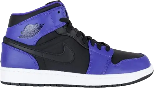 Кроссовки Air Jordan 1 Mid PS Dark Concord, черный