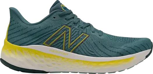 Кроссовки New Balance Fresh Foam X Vongo v5 'Deep Sea Sulphur Yellow', зеленый