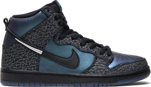 Кроссовки Nike Black Sheep x Dunk High SB 'Black Hornet', черный