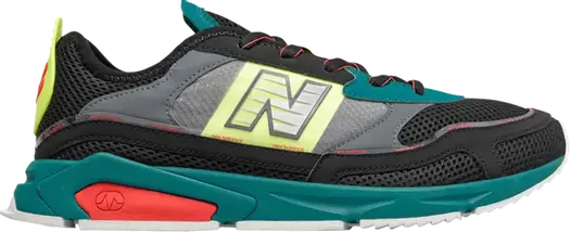 Кроссовки New Balance X-Racer 'Team Teal Black', бирюзовый