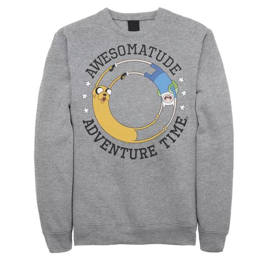 Мужской свитшот Cartoon Network Adventure Time Jake The Dog Land Of Ooo Licensed Character
