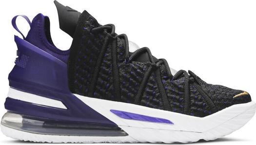 Кроссовки Nike LeBron 18 EP 'Lakers', черный