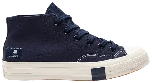 Кроссовки Converse Undefeated x Chuck 70 Mid Black Iris, синий