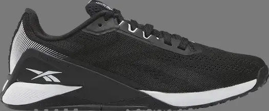 Кроссовки wmns nano x1 'black white' Reebok, черный