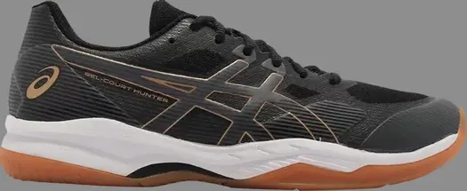 Лимитированные кроссовки gel-court hunter 2 'black carrier grey' Asics, черный