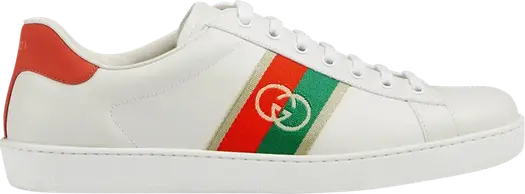 Кроссовки Gucci Ace Interlocking G, белые