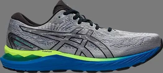 Кроссовки gel cumulus 23 'sheet rock blue' Asics, серый