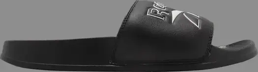 Кроссовки classic slide 'black white' Reebok, черный