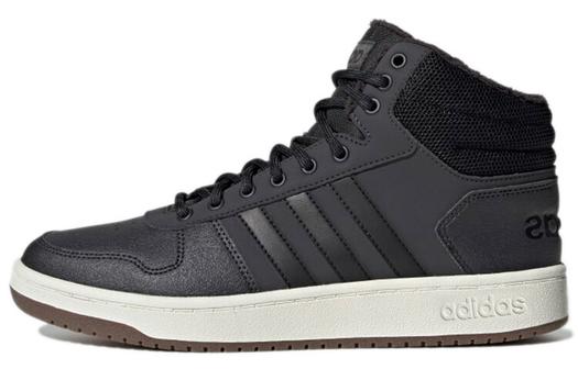 Кеды Adidas Neo Hoops 2.0 Vintage Basketball Male, черный/белый