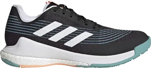 Кроссовки Adidas Crazyflight 'Black White', черный