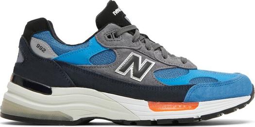 Кроссовки New Balance 992 Made in USA 'Blue Grey', синий