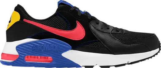 Кроссовки Nike Air Max Excee 'Black Royal Crimson', черный
