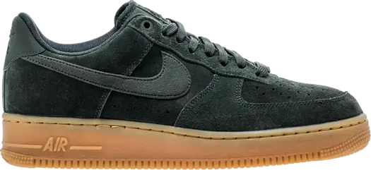 Кроссовки Nike Air Force 1 07 LV8 Suede 'Outdoor Green', зеленый