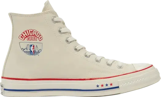 Кроссовки Converse NBA x Chuck 70 High Los Angeles Lakers, кремовый
