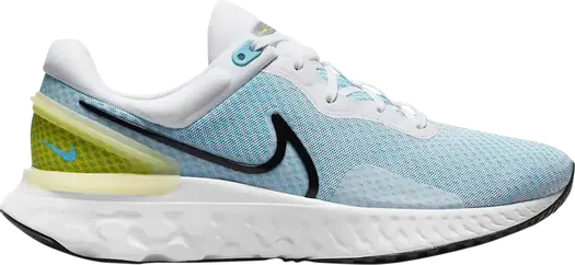 Кроссовки Nike React Miler 3 'White Chlorine Blue', белый
