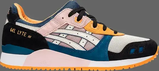 Кроссовки gel lyte 3 og 'ginger peach birch' Asics, розовый