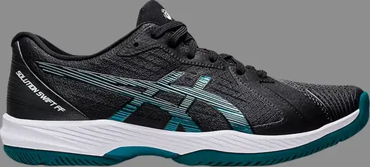 Кроссовки solution swift ff 'black misty pine' Asics, черный