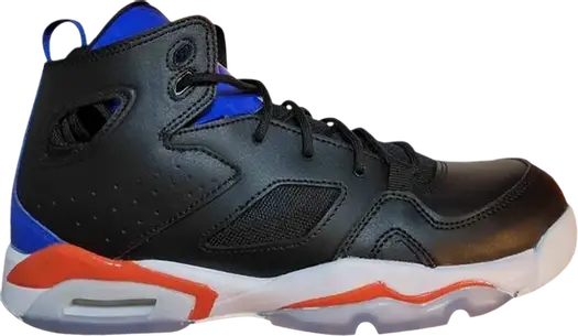 Кроссовки Jordan Flight Club 91 GS Black Royal Orange, черный