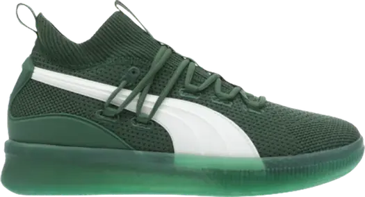 Кроссовки Puma Clyde Court City Pack - Boston, зеленый