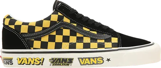 Кроссовки Vans Old Skool 36 DX Anaheim Factory - Freestyle, желтый