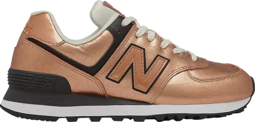 Кроссовки New Balance Wmns 574 'Bronze', золотой