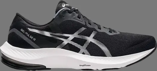 Кроссовки gel pulse 13 'black white' Asics, черный
