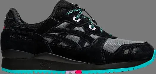 Кроссовки gel lyte 3 gore-tex 'winterized pack' Asics, черный