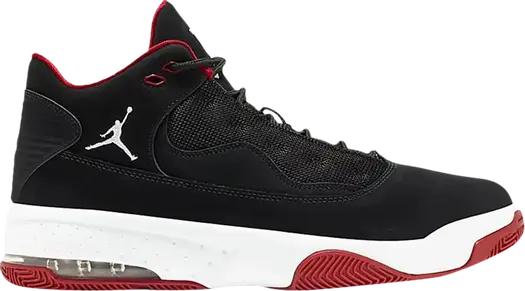 Кроссовки Jordan Max Aura 2 Black Gym Red, черный
