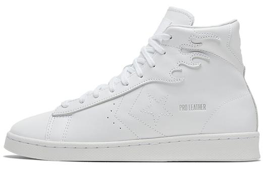 Кроссовки Converse Pro Leather High White Flames