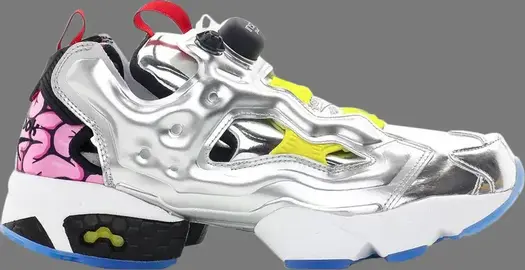 Кроссовки teenage mutant ninja turtles x instapump fury og 'villains pack - krang' Reebok, серебряный