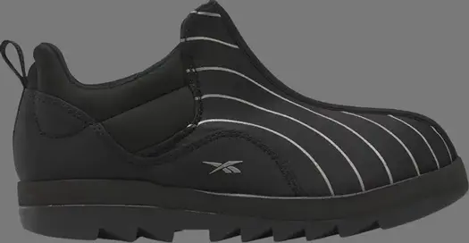 Кроссовки beatnik 'black silver metallic' Reebok, черный