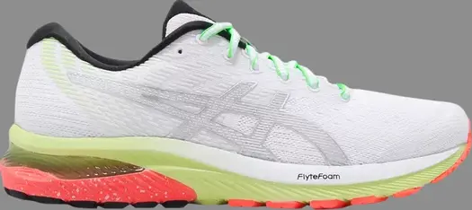 Кроссовки gel cumulus 22 lite-show 'white pure silver' Asics, белый