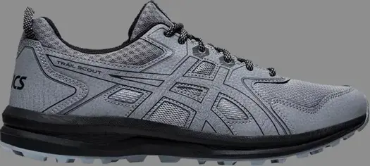 Кроссовки trail scout extra wide 'sheet rock' Asics, серый